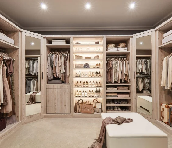 walk in wardrobe